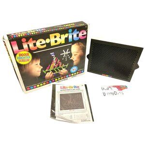 Hasbro Lite Brite Ultimate Classic Light Peg Most Childhood Toy